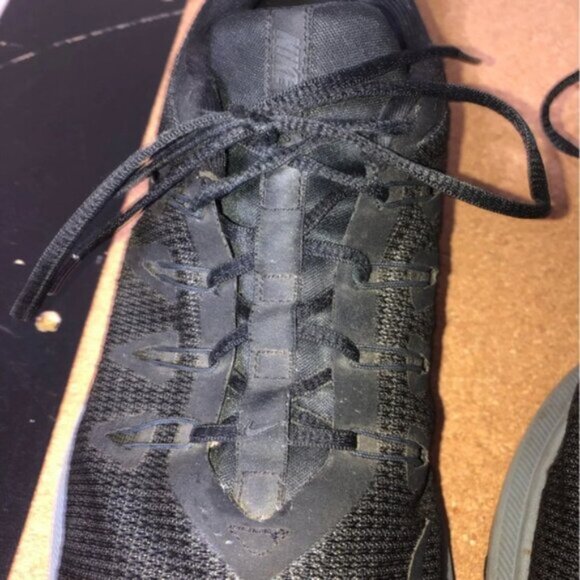 Nike Quest Running Shoes Sneakers Men’s 8.5 Low  Top Lace Up Black - Picture 6 of 9